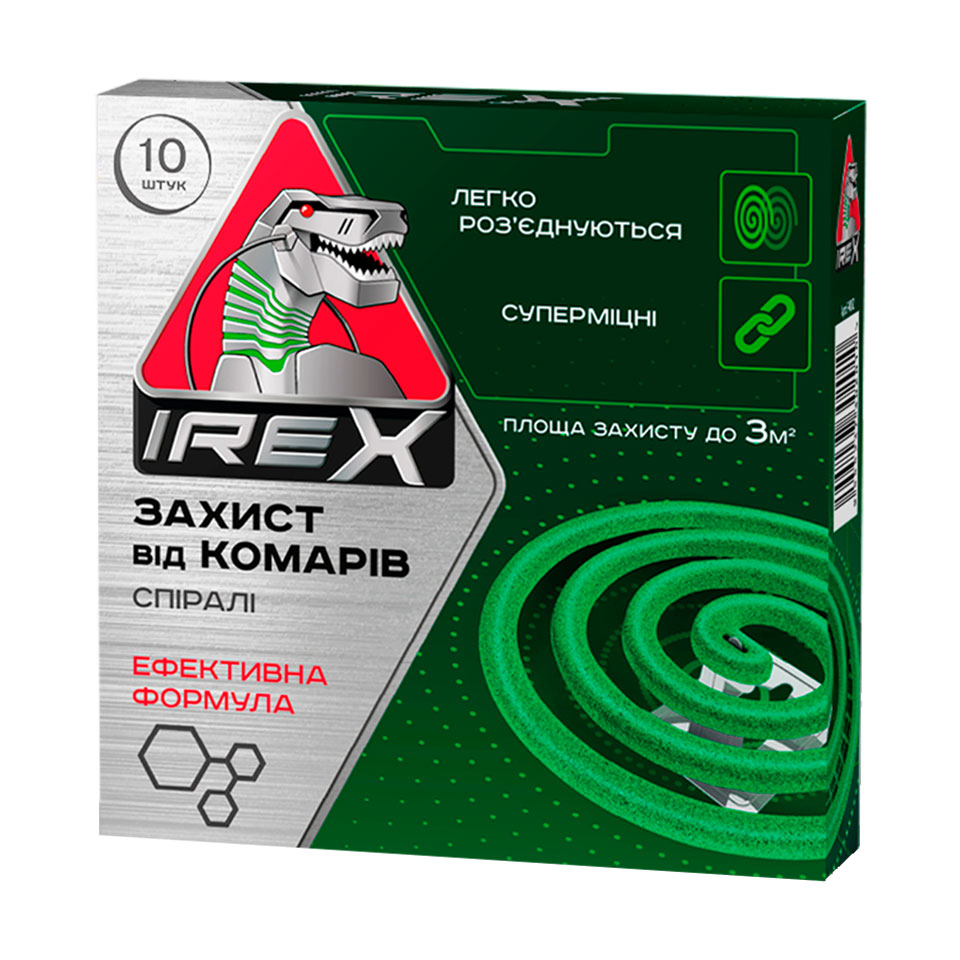 Спіралі від комарів Irex, 10 шт
